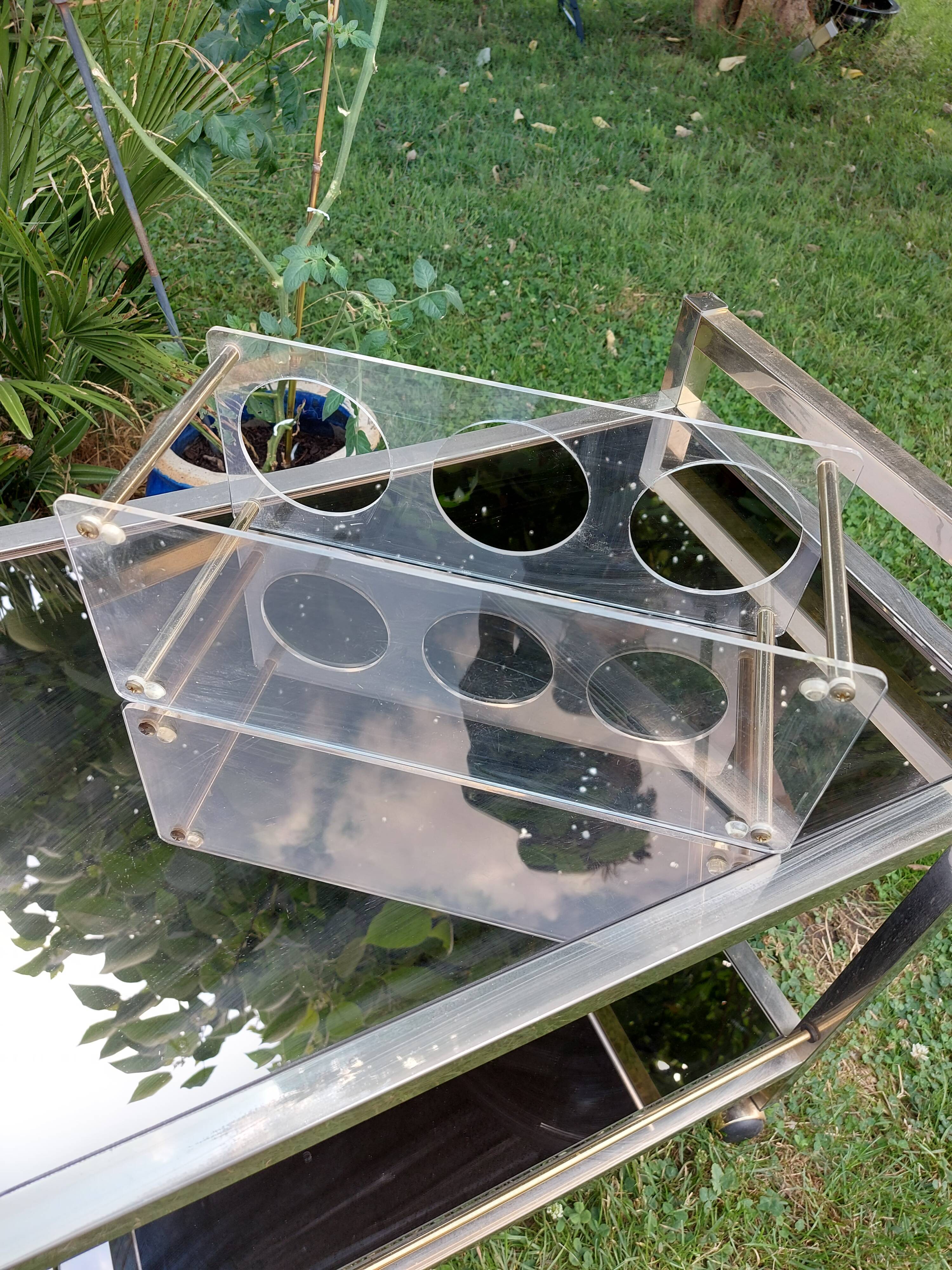 Vintage gold dessert trolley