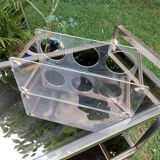 Vintage gold dessert trolley