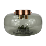 Vintage smoked ceiling lamp, raak