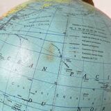 Luminous terrestrial globe Tarride Audoux and Minet