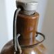 Ancienne bouteille en grès vernissé art populaire vintage