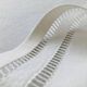 Set de table en lin blanc - Artisanat d'art neuf