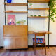 Wall unit wall library + desk Van den Berghe-Pauvers
