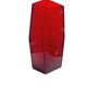 Art Deco glass vase by Joseph Hoffmann from Moser, Czechoslovakia, 1930s