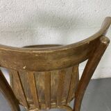 Lot de 4 chaises bistrot style Baumann