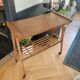 Ciatti wooden trolley on wheels