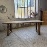 1950s pine farmhouse table 220cm