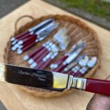 Set of tableware from Charles Ménière, cutler in Thiers, Bordeaux
