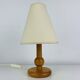 Lampe pin massif années 80, style chalet