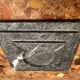 Cendrier Art-Deco en Marbre Gris Anthracite