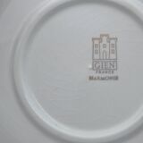 Old service 6 plates 2 cups GIEN model HARMONIS art table collection