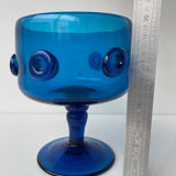 Blown glass vase from the 1970s