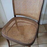 Lot de 6 chaises cannées drevounia