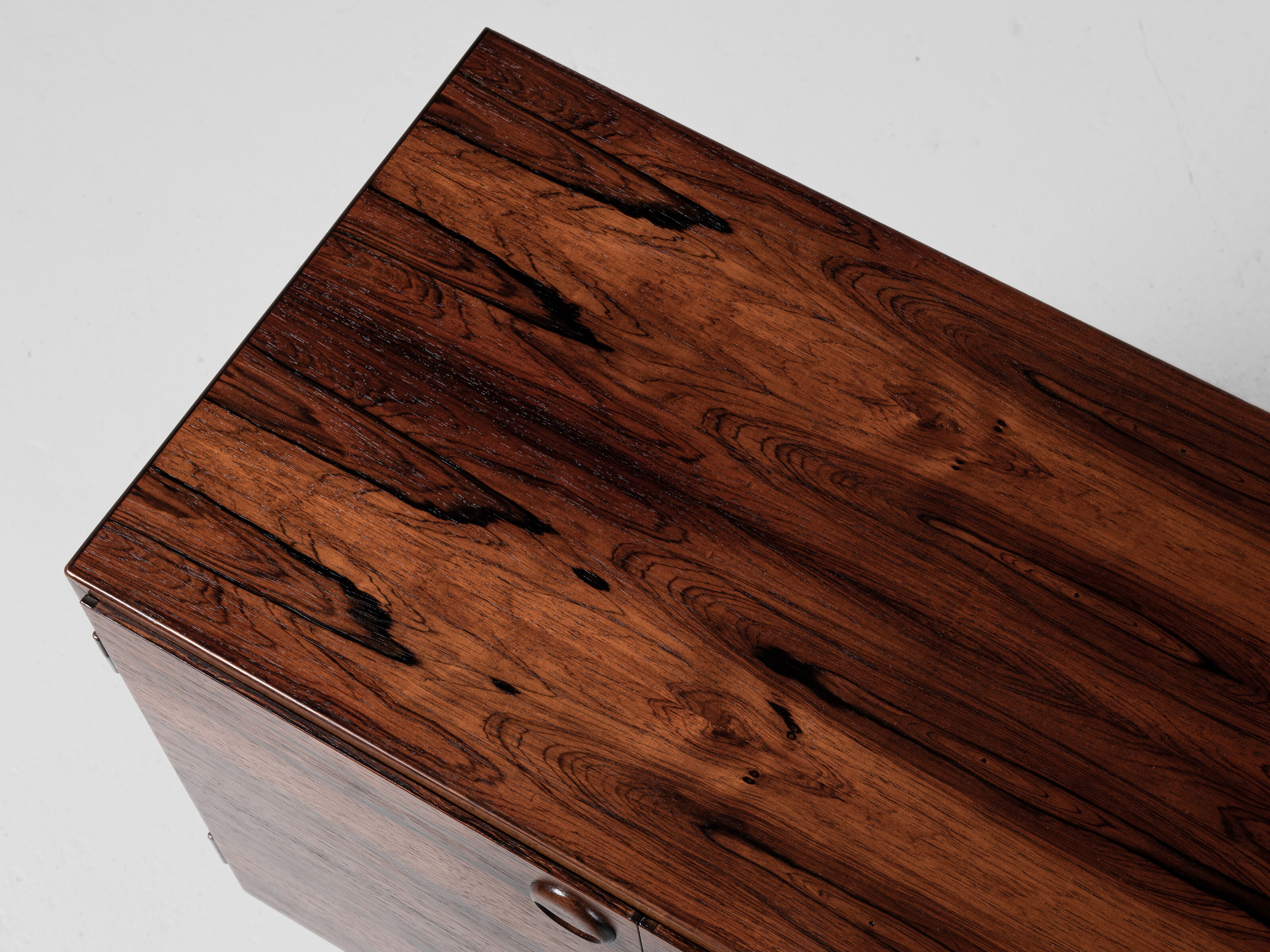 Midcentury Danish sideboard with 6 doors in rosewood 1960s