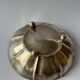 Silver-plated metal bowl