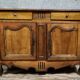 Louis XV period sideboard in walnut and solid oak circa 1750