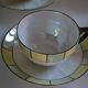 Art Deco porcelain tea or coffee set Czechoslovakia 1930