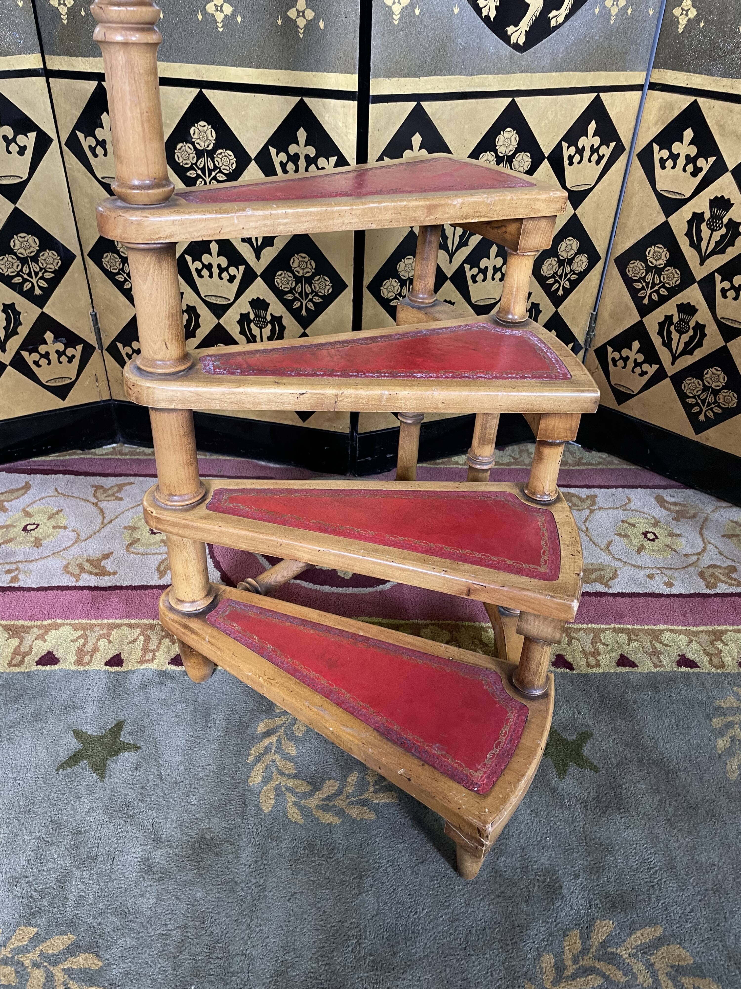 Stepladder, English library staircase