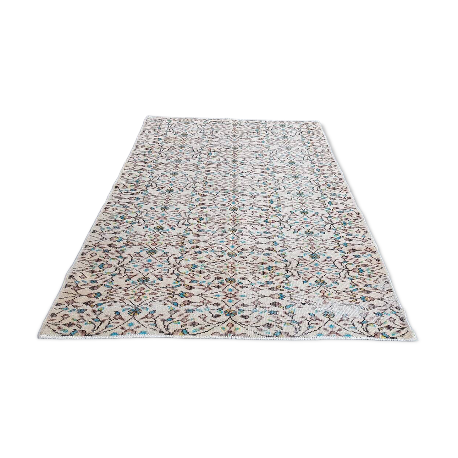 Turkish Vintage Handmade Area Rug sku v332
