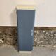 Small Mado 1960 kitchen column unit in yellow formica restyled in blue