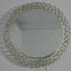 Austrian Illuminated Flower Mirror, 1960s