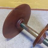 Shelf - old plant door, oak and metal