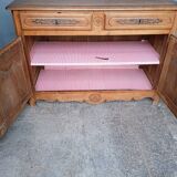 Regional buffet from the 18th century in blond cherry