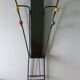 Roger Feraud-style coat rack, billiard balls and mirror