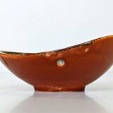 German glazed ceramic bowl db Höhr for Dümler & Breiden.