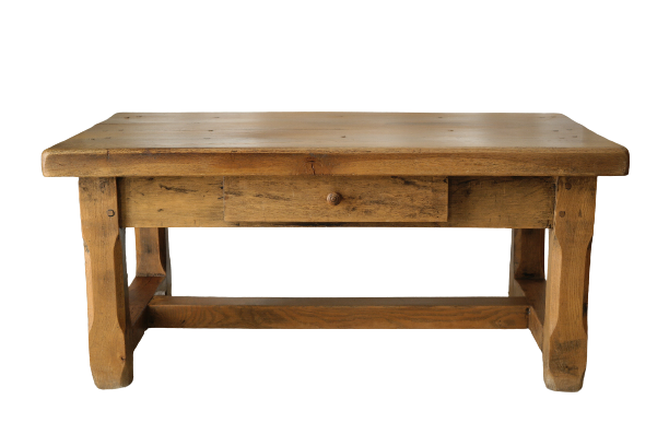 Solid oak table country 50s
