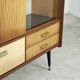 East German sideboard/glass cabinet from the 1960s