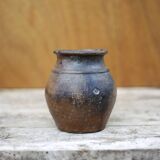 vintage handle pot, spoon pot, vintage pottery, kitchen, flower pot, interior decor