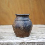 vintage handle pot, spoon pot, vintage pottery, kitchen, flower pot, interior decor
