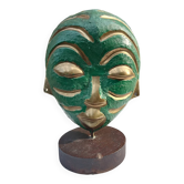 African bronze mask