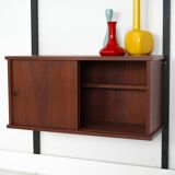 Teak shelving unit, Danish design, 1960s, production: Denmark