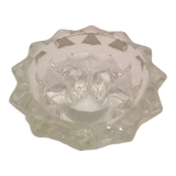 Vintage glass candle holder