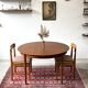 Extendable Teak Table, Denmark 1960s/1970s, Mid-Century, Vintage
