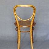 Chair "heart" Thonet N°28 seat wood 1900