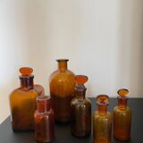 Lot of pharmacy jars