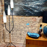 Lampadaire tripode Lunel 1950