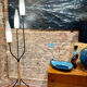Lunel tripod floor lamp 1950