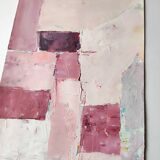Original painting Abstract cityscape