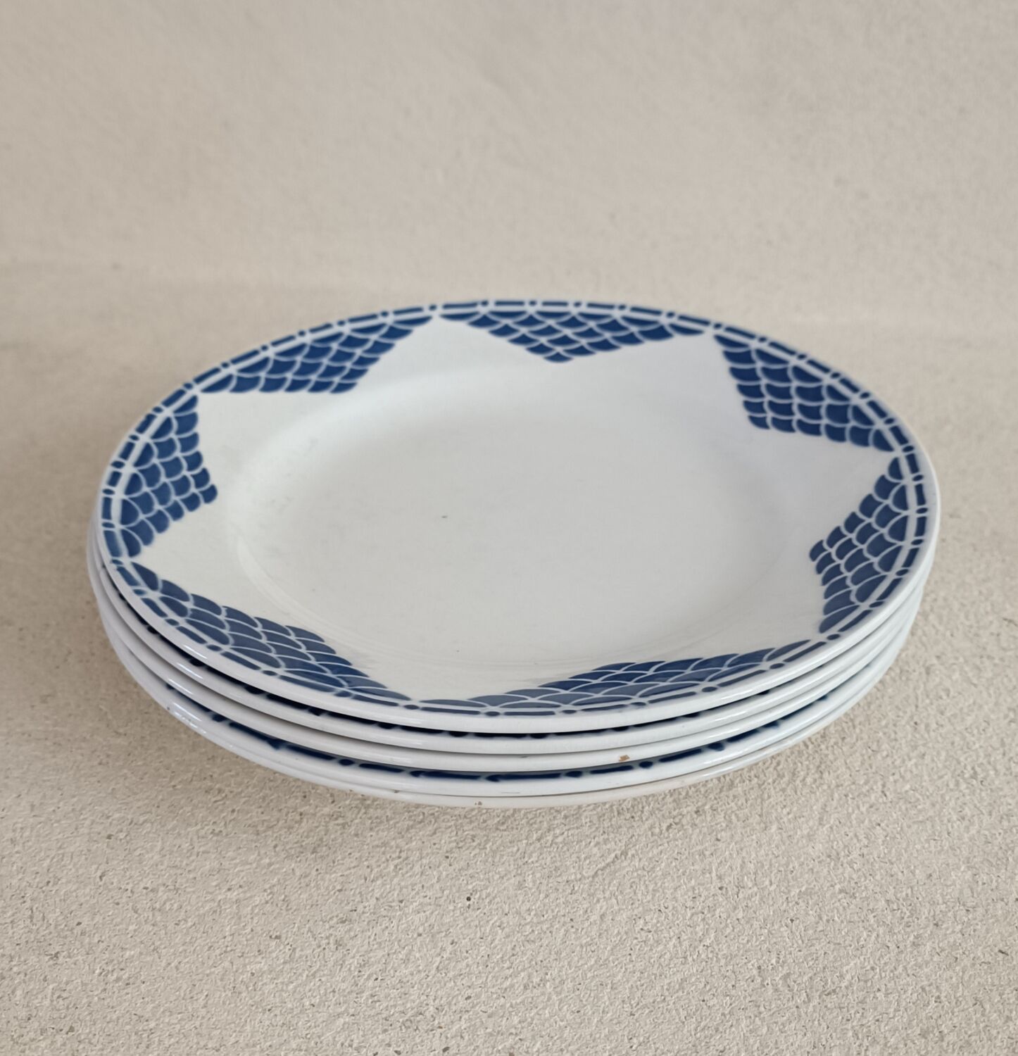 5 plates iron earth Saint-Amand Etoile