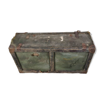 Ancient travel trunk