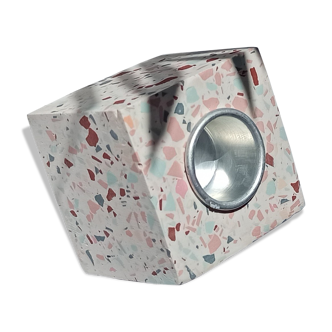 Cube Terrazzo Candle holder - Bonnie