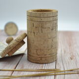 Jar with 100% cork lid