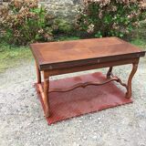 Modular vintage oak coffee table with Albert Ducrot's magical system