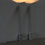 Pair of Skipper floor lamps by Bruno Gecchelin