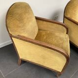 Paire de fauteuils Art Deco
