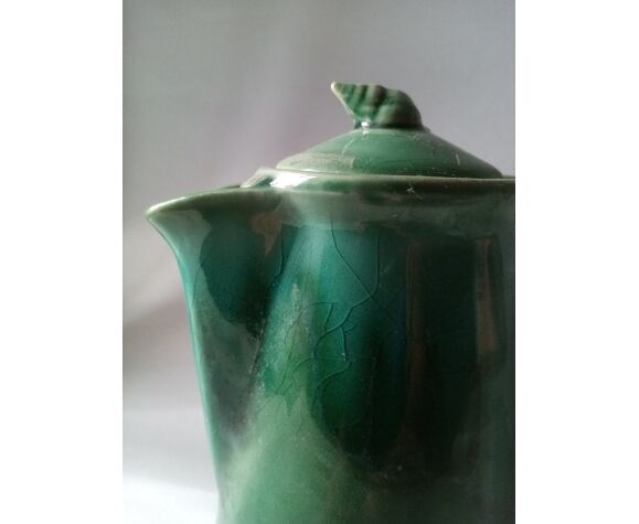 Enamelled stoneware coffee maker